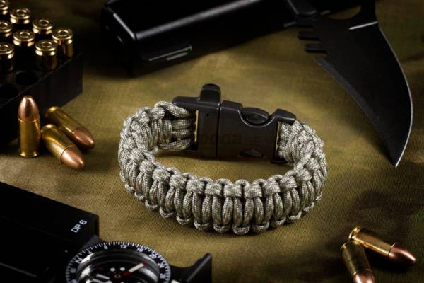 Survival Bracelet ACU Camo