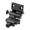 Flip to Side Magnifier Mount Push Button - 2 Bolt Interface Black