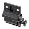 Flip to Side Magnifier Mount Push Button - 2 Bolt Interface Black