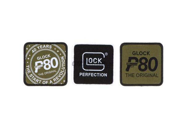 Glock P80 Patches Set