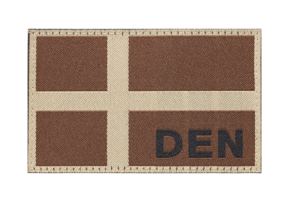 ClawGear Denmark Flag Patch - Desert thumbnail