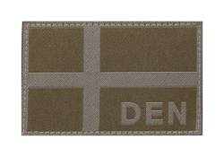 Denmark flag patch RAL7013