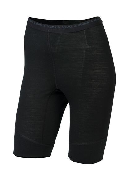 Aclima LightWool Long Shorts Women - Jet Black - Large thumbnail