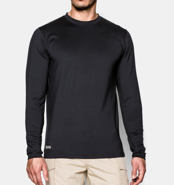 Under Armour UA ColdGear Infrared Tactical Fitted Crew, Sort - M/L thumbnail