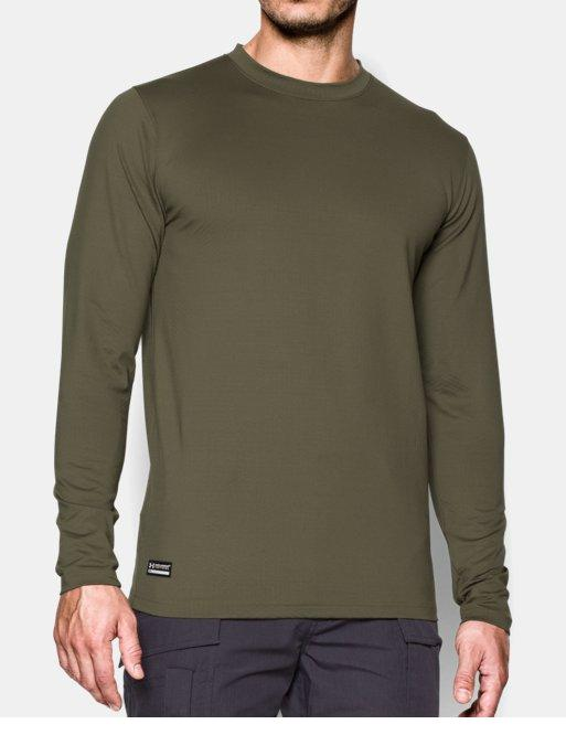 Under Armour UA ColdGear Infrared Tactical Fitted Crew, OD - L/XL thumbnail