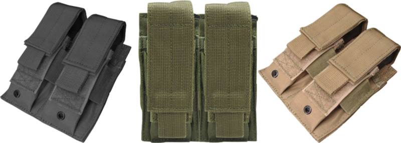 Pistol Double Mag Pouch OD thumbnail