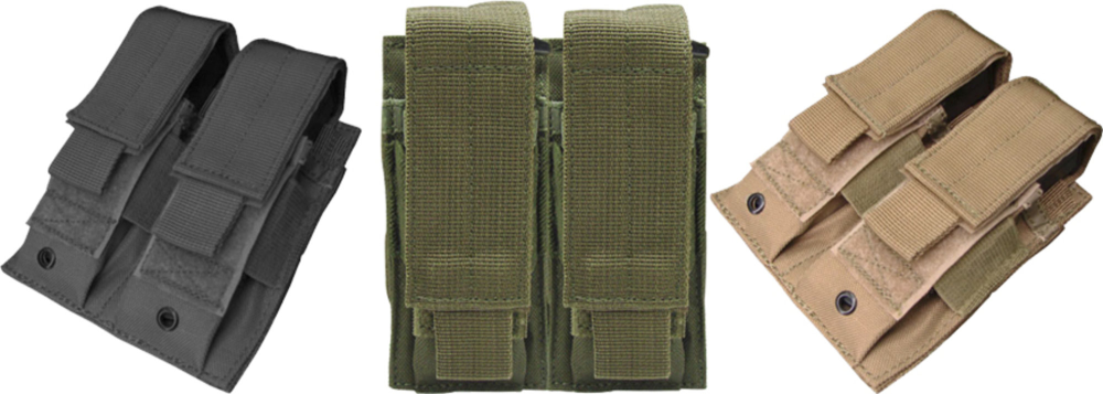 Pistol Double Mag Pouch Coyote thumbnail