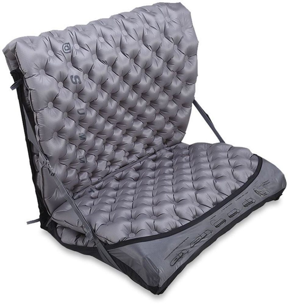 1: Sea To Summit Air Chair Regular Black/grey - Stol