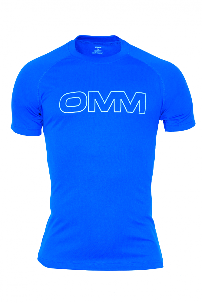 OMM Trail Tee S/S M Blue - M thumbnail