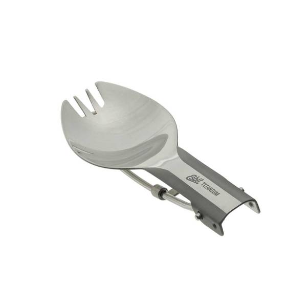 Foldable Titanium Cutlery Spork
